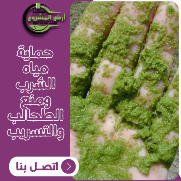 عزل الخزان العلوي – حماية مياه الشرب ومنع الطحالب والتسريب