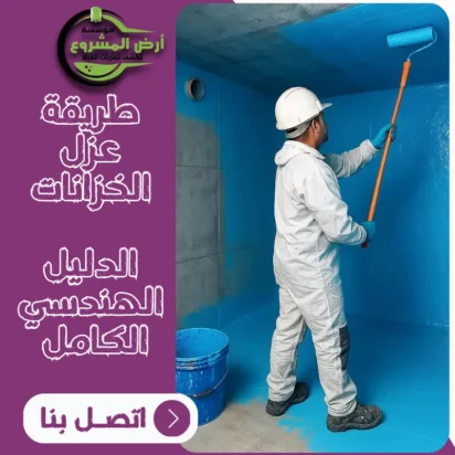 طريقة عزل الخزانات خطوة بخطوة – الدليل الهندسي الكامل للعزل الداخلي